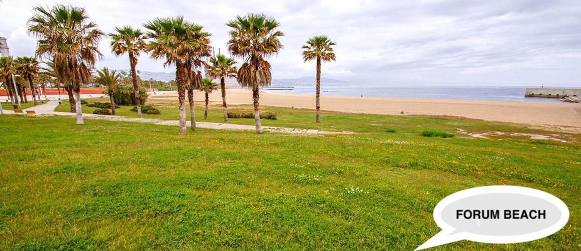 Forum Beach 2 And Pool Apartment Barcelona San Adrián de Besós Zewnętrze zdjęcie